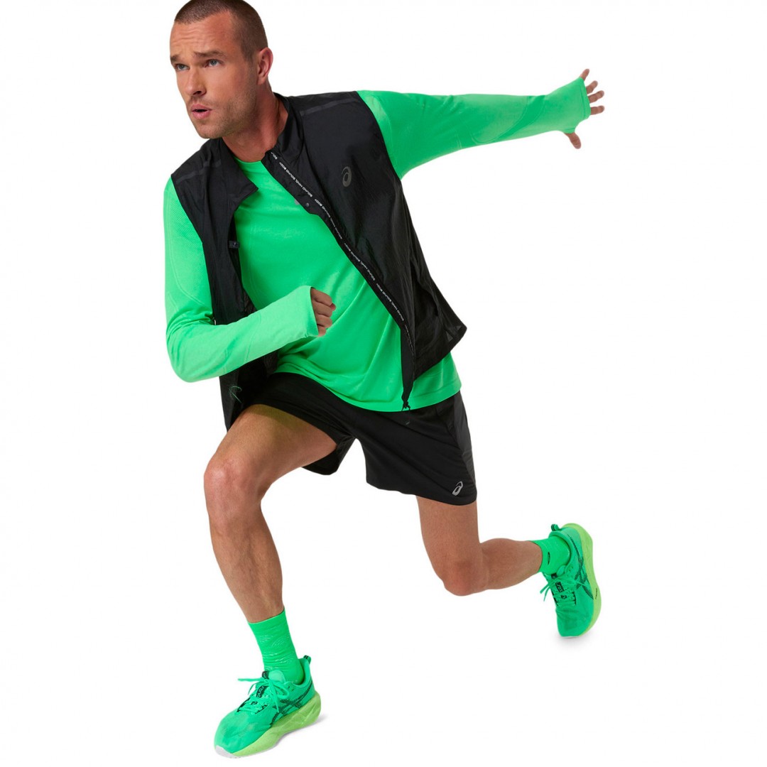 ASICS ROAD SEAMLESS LS TOP 2011D356-301 Green