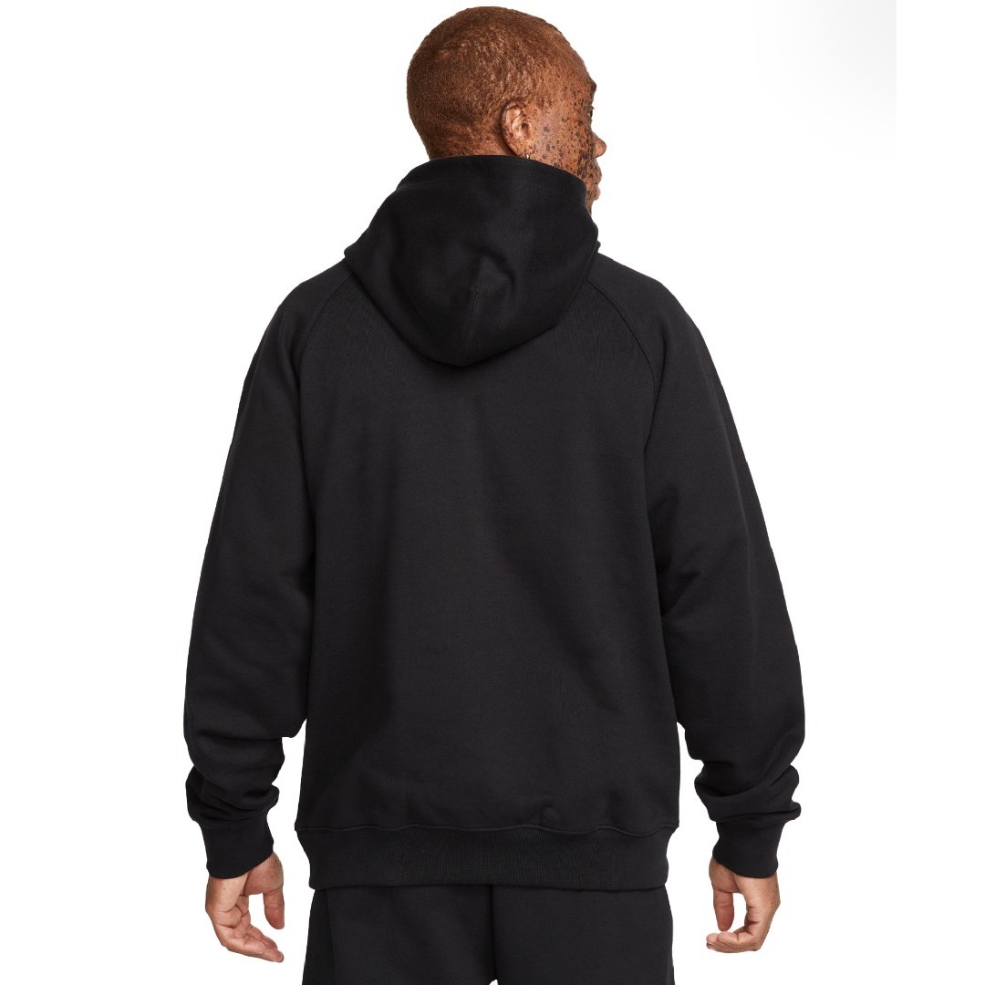 NIKE M NK SWOOSH FLC HZ HOODIE DX0566-010 Black