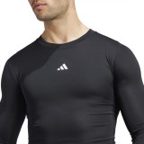 adidas Performance TF LS TEE JE6702 Black Image 2