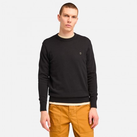 TIMBERLAND WILLIAMS RIVER COTTON YD SWEATER TB0A2BMMX65-X65 Black