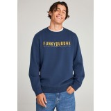 FUNKY BUDDHA FBM012-004-06-NAVY Μπλέ Εικόνα 1
