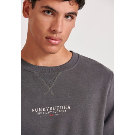 FUNKY BUDDHA FBM010-010-06-DK GREY Ανθρακί