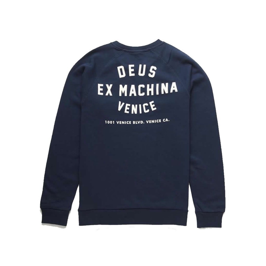 DEUS VENICE ADDRESS CREW TDMW48259D-NVY Μπλε