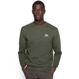 ALPHA INDUSTRIES BASIC SWEATER SMALL LOGO 188307-142 ΛΑΔΙ Εικόνα 