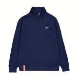 ALPHA INDUSTRIES HALF ZIP SWEATER SL 108308-697 Μπλε Εικόνα 