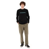 EMERSON MEN'S L/S T-SHIRT 262.EM31.01-BLACK Black Image 3