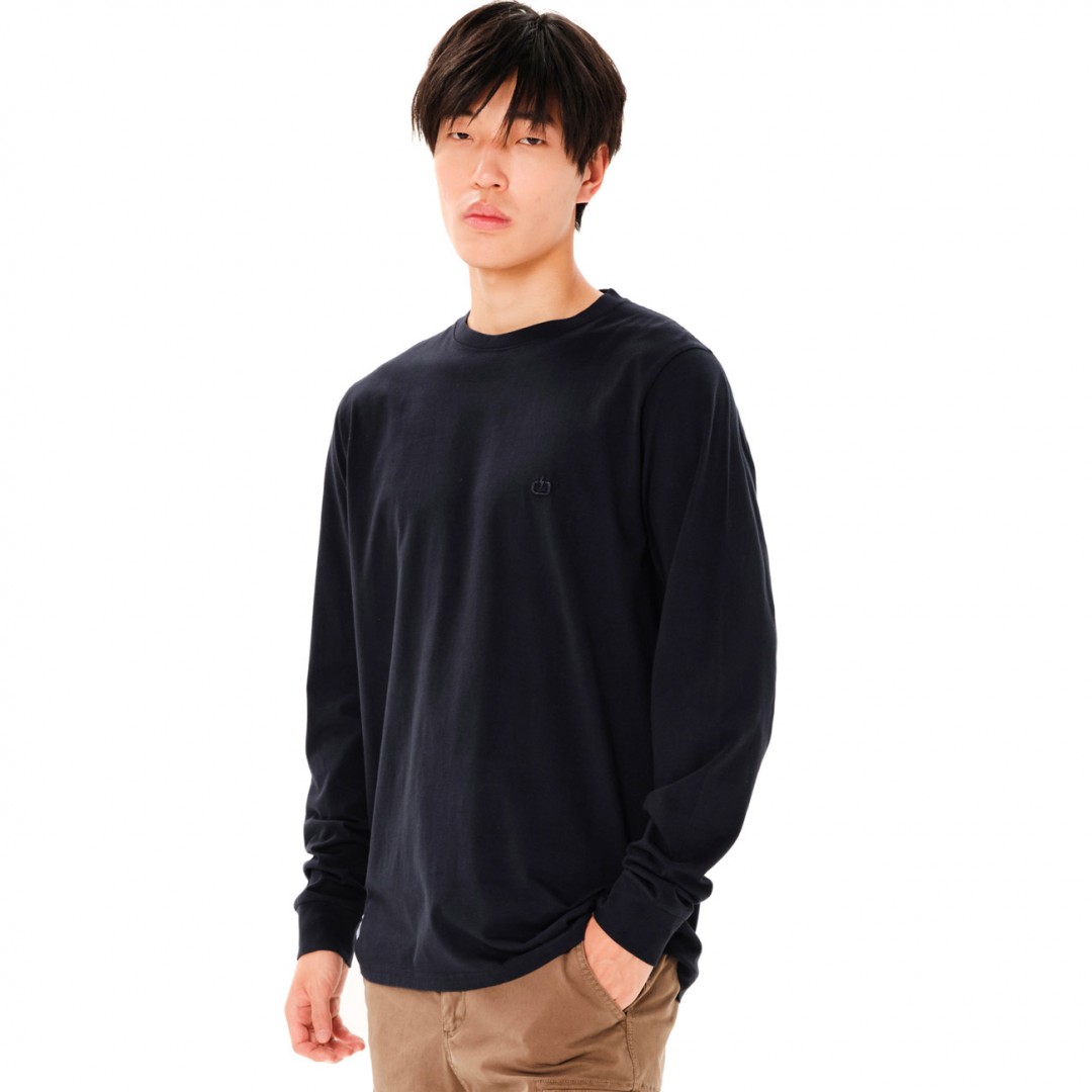 EMERSON MEN'S L/S T-SHIRT 262.EM31.200-D.NAVY Blue