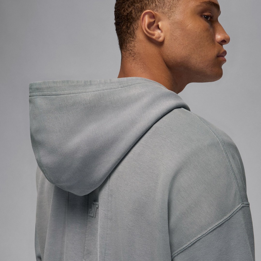 JORDAN TATUM HOOP FLEECE IH0614-084 Γκρί