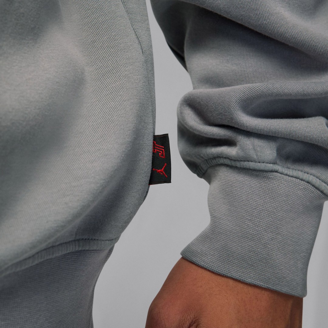 JORDAN TATUM HOOP FLEECE IH0614-084 Γκρί