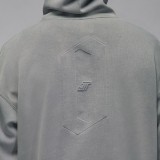 JORDAN TATUM HOOP FLEECE IH0614-084 Γκρί Εικόνα 6
