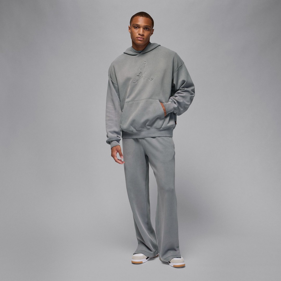 JORDAN TATUM HOOP FLEECE IH0614-084 Γκρί