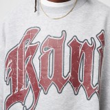 KARL KANI INSIDE OUT CREW KM244-003-2-GREY MELANGE Γκρί Εικόνα 1