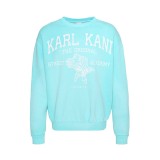 KARL KANI STREET ACADEMY WASHED OS CREW KM243-004-1-LIGHT BLUE Σιελ Εικόνα 