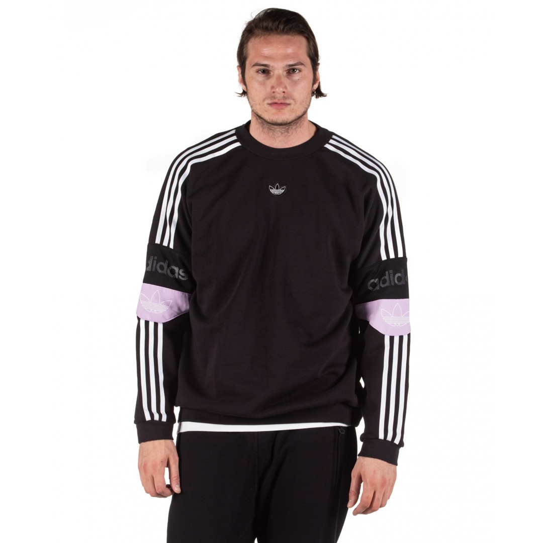 adidas Originals TS TREFOIL SWEATSHIRT ED7181 Μαύρο