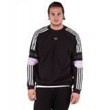 adidas Originals TS TREFOIL SWEATSHIRT ED7181 Μαύρο Εικόνα 