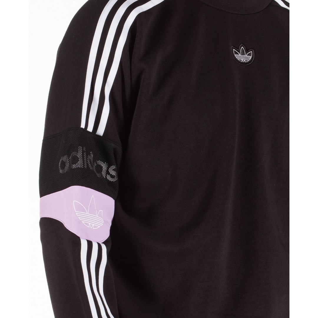 adidas Originals TS TREFOIL SWEATSHIRT ED7181 Μαύρο