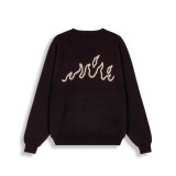 GRIMEY VOODOO CHILD THE TRY ME KNIT SWEATER GKSW616-BLK Black Image 0