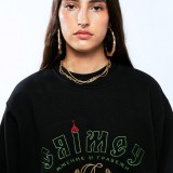GRIMEY THE LOWER DEPTHS VINTAGE CREWNECK GSW606-BLK Μαύρο Εικόνα 4