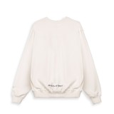 GRIMEY THE SHELTER WE BURN SO SWEET VINTAGE CREWNECK GSW634-OWHT Εκρού Εικόνα 0