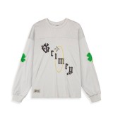 GRIMEY SAOIRSE MESH LONG SLEEVE TEE GMLS159-OWHT Εκρού Εικόνα 