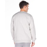 BE:NATION CREW NECK  ZIP POCKET-REVERSE KANGAROO 6302203-3A Γκρί Εικόνα 0