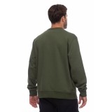BE:NATION LOGO CREW NECK 06302308-13B Κhaki Image 0