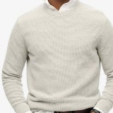 SUPERDRY D3 TEXTURED CREW KNIT JUMPER M6110657A-39Q Γκρί Εικόνα 0