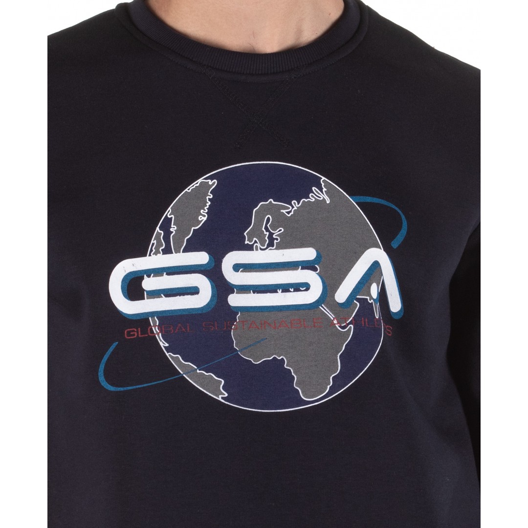 GSA EARTH CREW NECK 17-19202-03 INK Μπλε