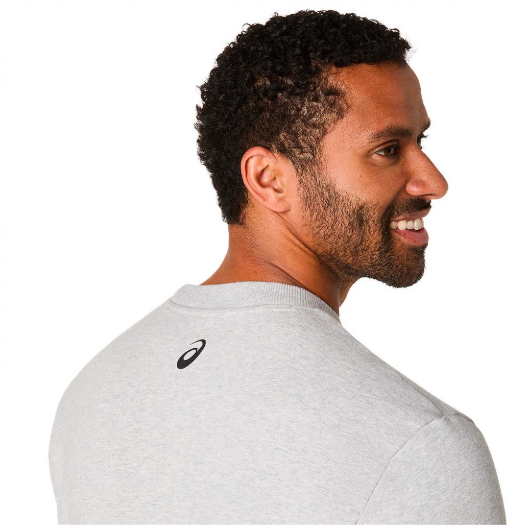ASICS SWEATSHIRT 2031E192-020 Γκρί