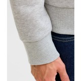 JJ REBEL JREBGRAY CREW NECK SWEAT 12286664-LIGHT GREY MELANGE Γκρί Εικόνα 2