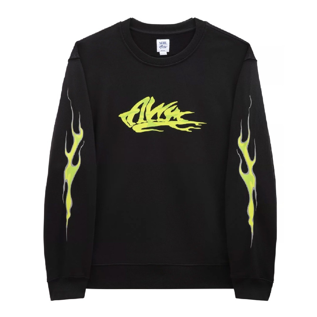 VANS ALVA SKATES CREW VN00061GBLK-BLK Μαύρο