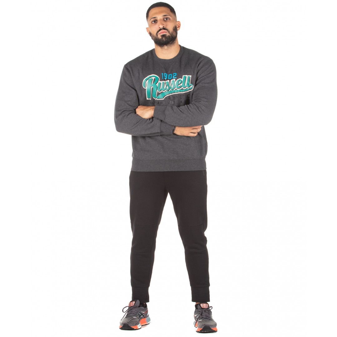 Russell Athletic 1902 - CREWNECK SWEAT SHIRT A0-057-2-098 Ανθρακί