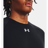 UNDER ARMOUR RIVAL FLEECE CREW 1379755-001 Black Image 1