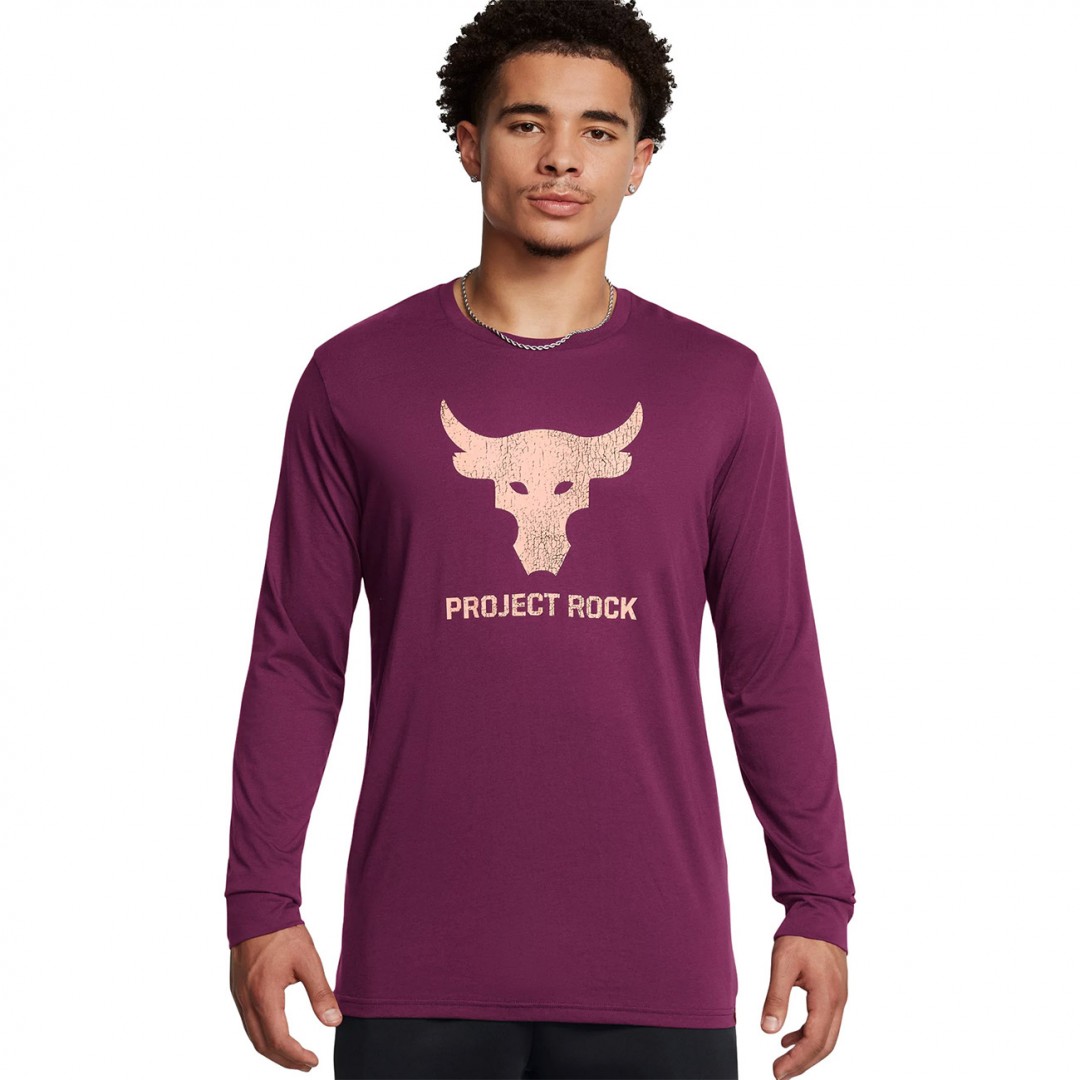 UNDER ARMOUR PROJECT ROCK BRAHMA BULL LS 1374847-505 Μωβ