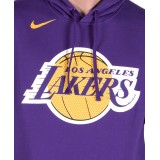 NIKE LOS ANGELES LAKERS MEN'S NBA HOODIE AV0340-504 Purple Image 1