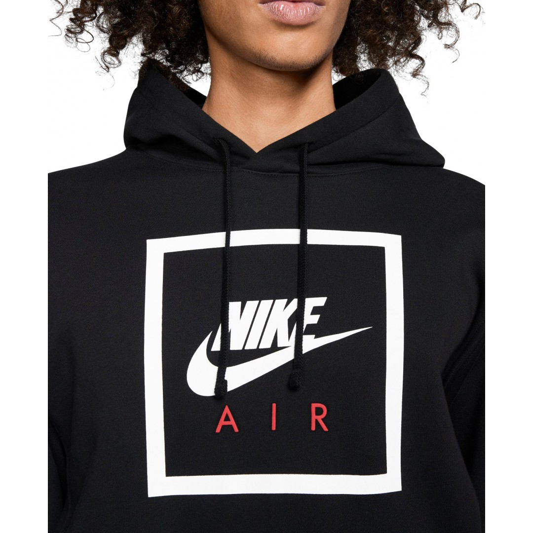 NIKE M NSW PO HOODIE AIR 5 CI1052-010 Μαύρο