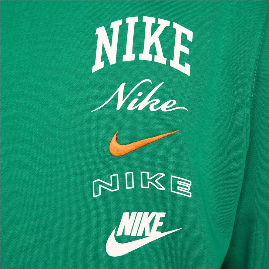 NIKE M NK CLUB BB PO HDY STACK GX FN2634-365 Green