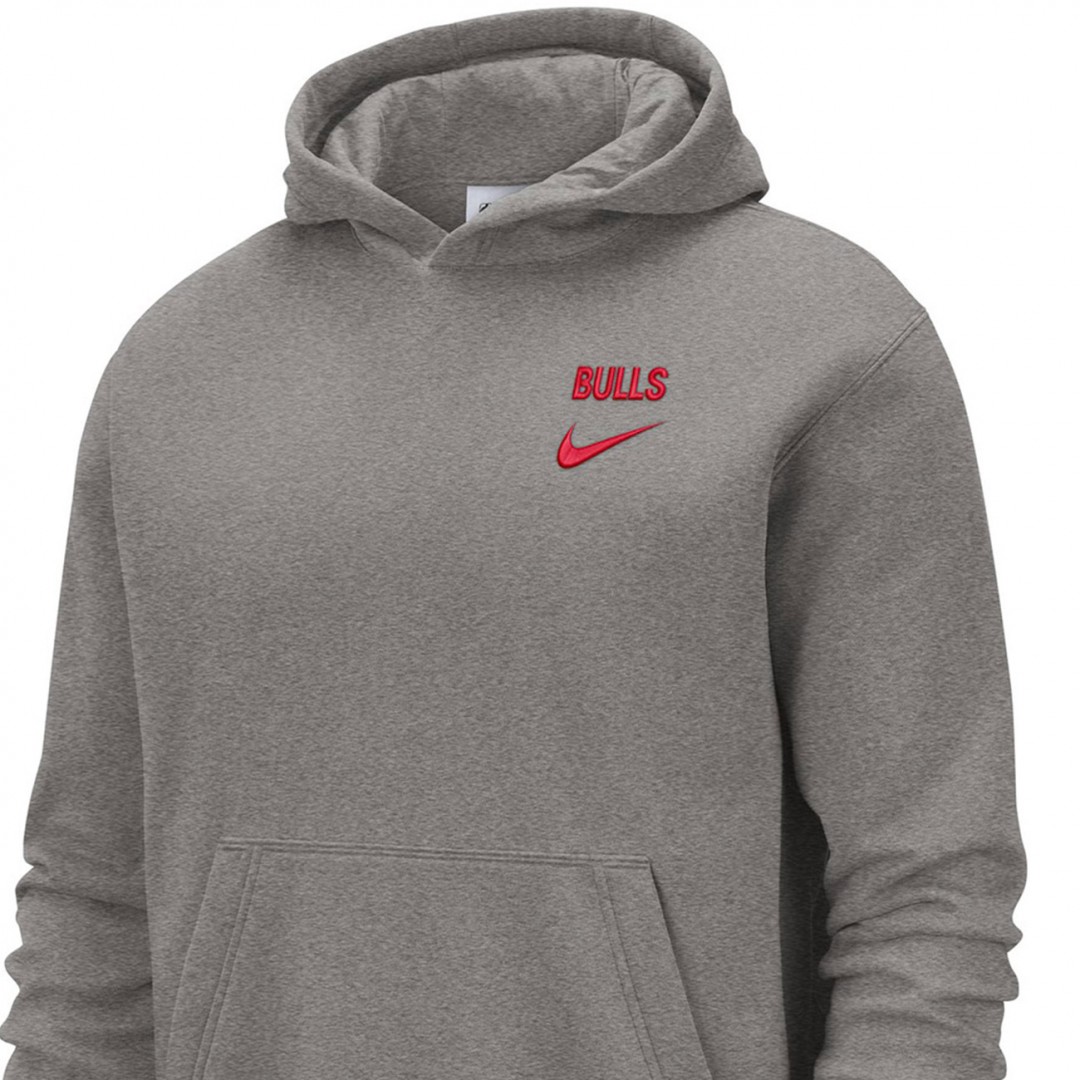 NIKE CHI MNK CLUB HOODIE PO CTS HM8653-063 Coal