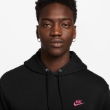 NIKE M NK CLUB HOODIE FN3859-011 Black Image 1