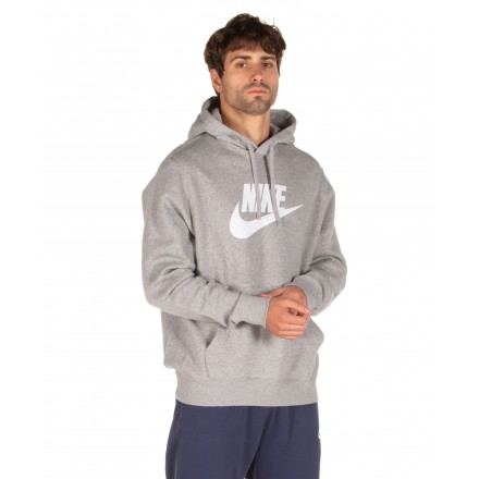 NIKE M NSW CLUB HOODIE PO BB GX BV2973-063 Grey
