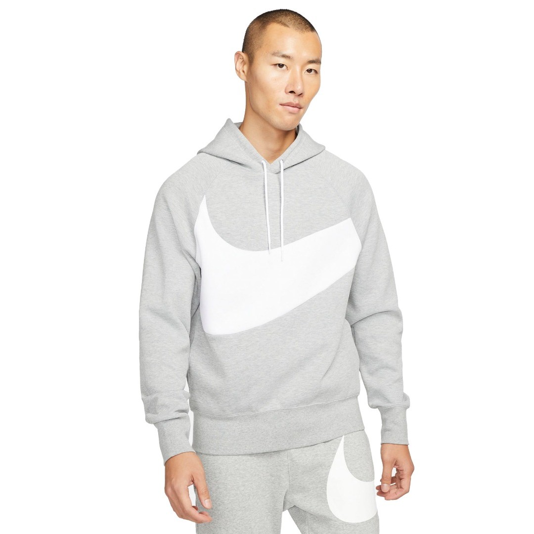 NIKE M NSW SWOOSH TCH FLC PO HD DD8222-063 Grey