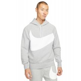 NIKE M NSW SWOOSH TCH FLC PO HD DD8222-063 Grey Image 