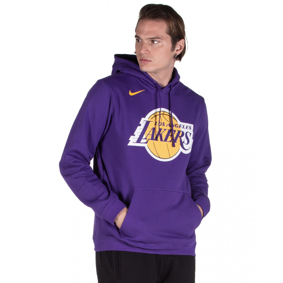 NIKE LOS ANGELES LAKERS MEN'S NBA HOODIE AV0340-504 Purple
