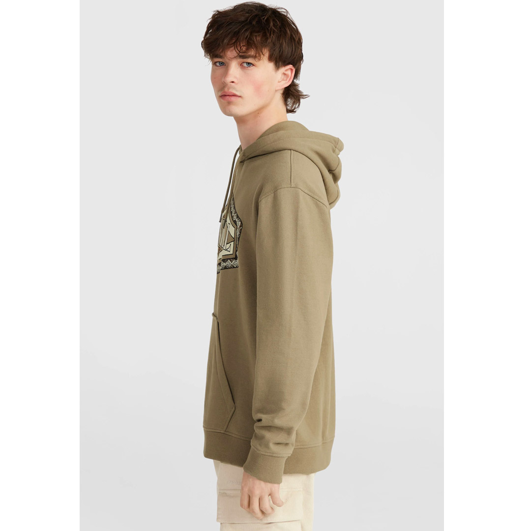 O'NEILL FRONT PRINT HOODIE 2750153-17026 Μπέζ
