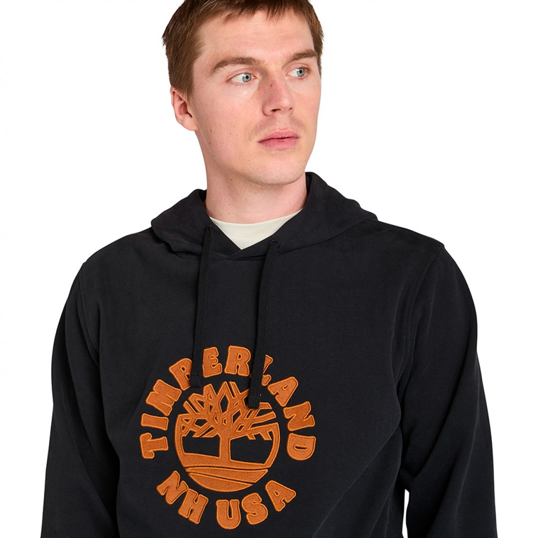 TIMBERLAND HOLIDAY GRAPHIC HOODIE TB0A5MBT001-001 Black