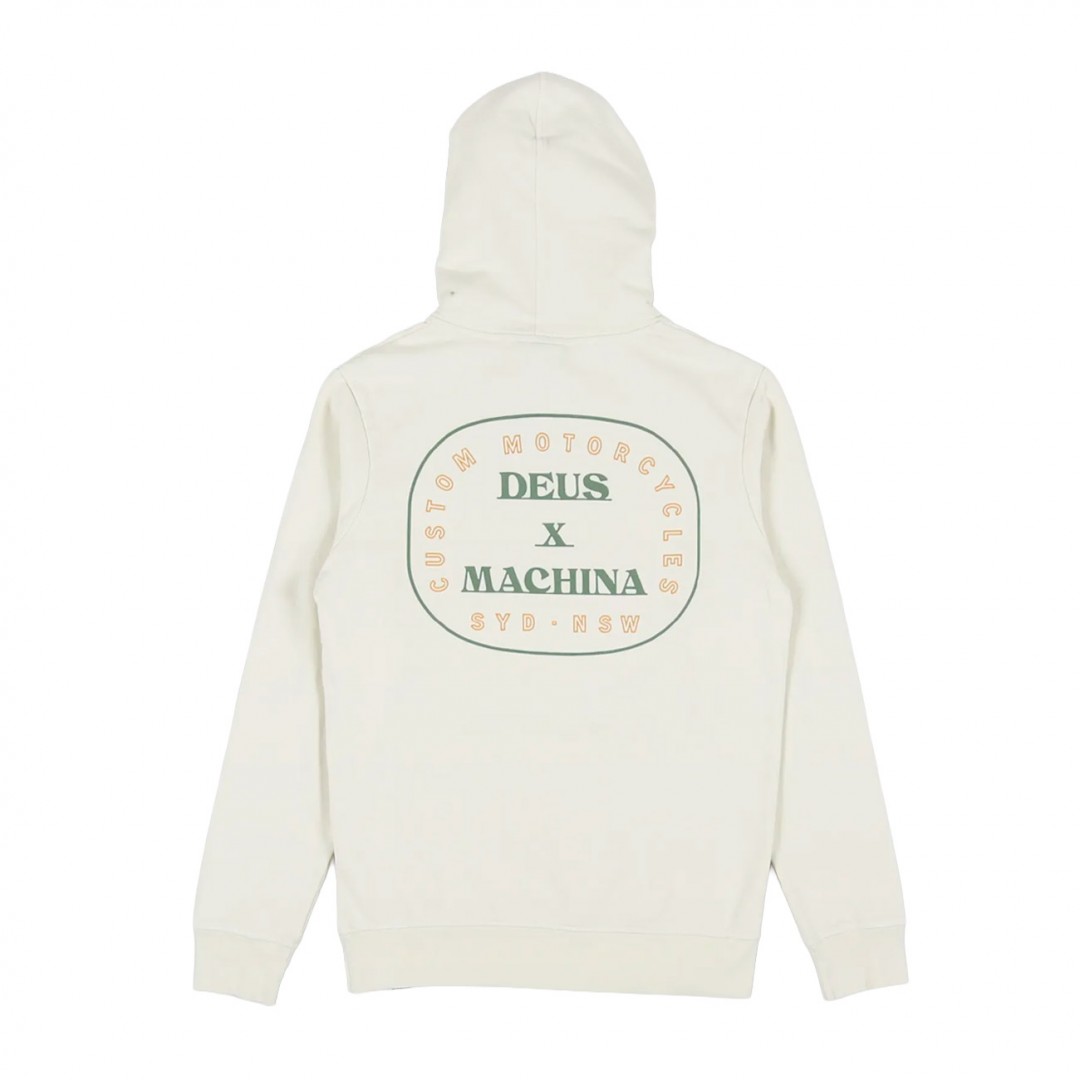 DEUS UNSHORE HOODIE DMF228426-DWH Εκρού