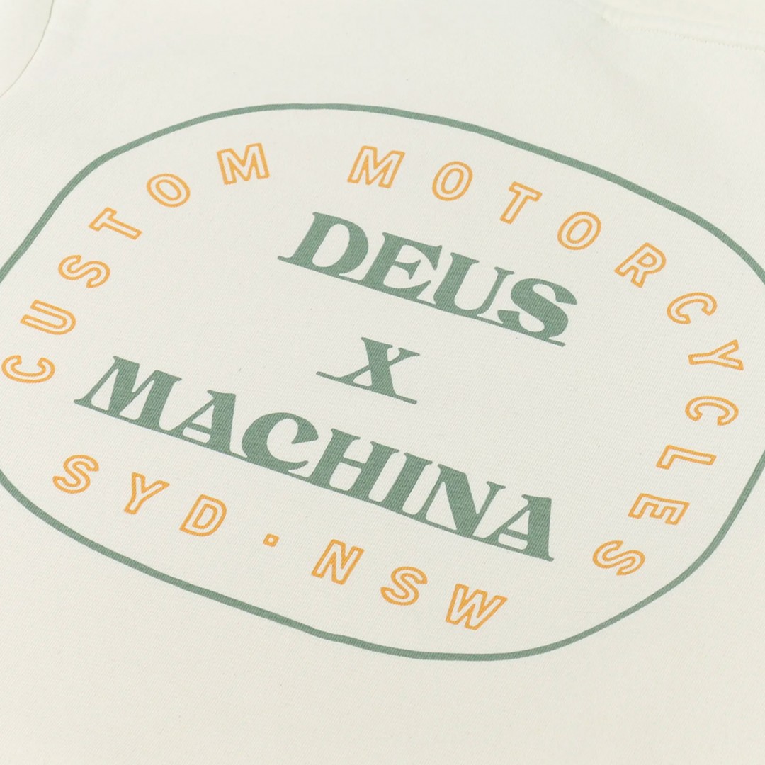 DEUS UNSHORE HOODIE DMF228426-DWH Εκρού