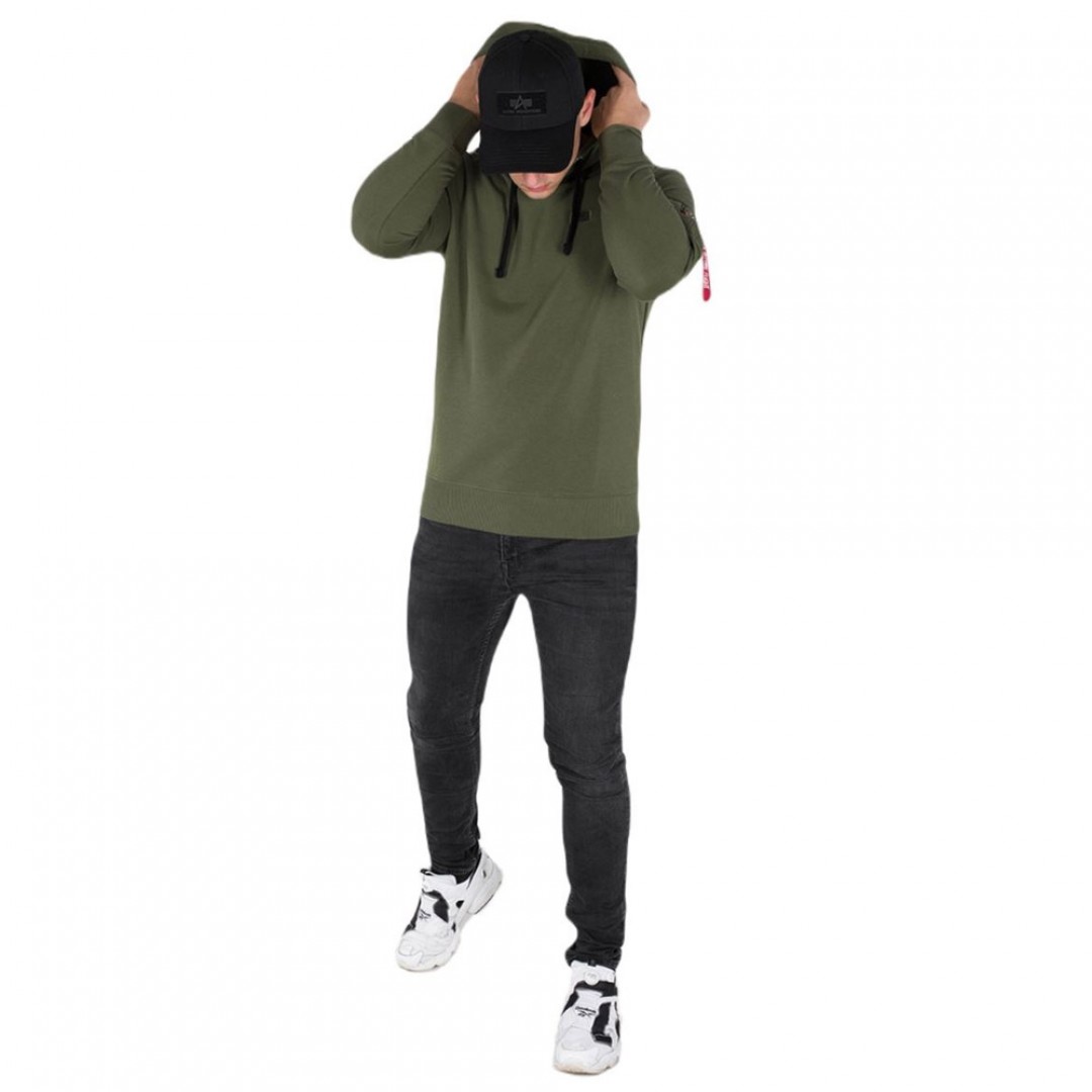 ALPHA INDUSTRIES X-FI HOODY 158321-257 Κhaki