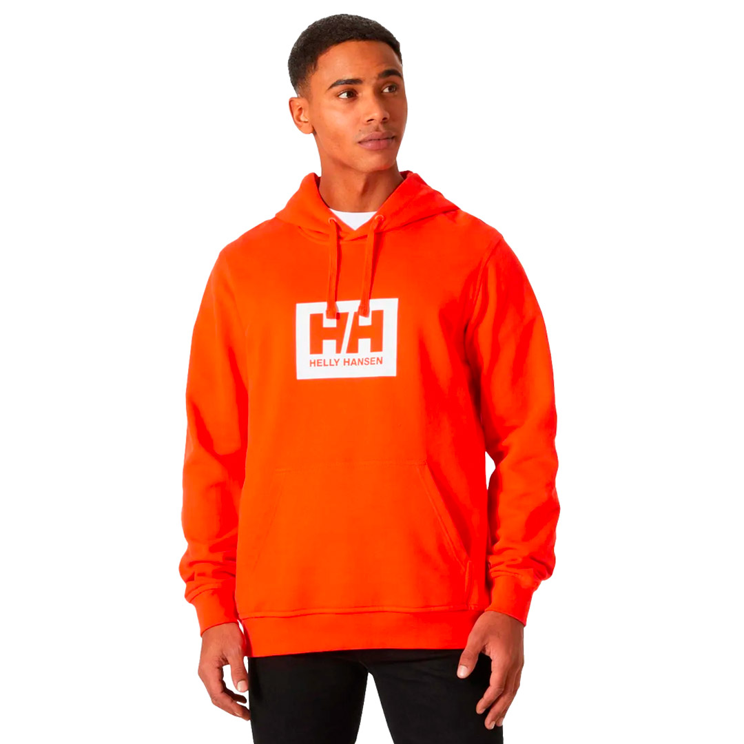 HELLY HANSEN BOX HOODIE 53289-147 Πορτοκαλί
