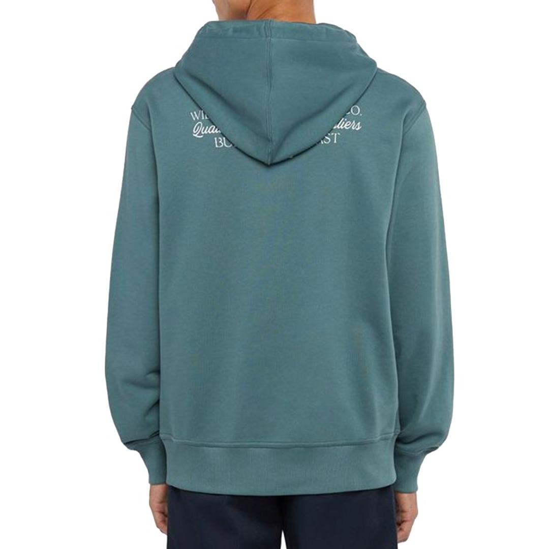 DICKIES GLOBE HOODIE DK0A85SR0LN-0LN Πετρόλ